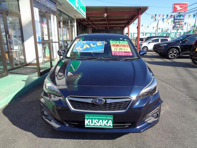 インプレッサスポーツ ２．０ｉ－Ｓアイサイト　車検整備付　４ＷＤ　衝突軽減ブレーキ　純正メモリーナビ地デジＴＶ　バックカメラ　スマートキ－Ｐスタート　横滑り防止　クルーズコントロール　パワ－シ－ト　電動パ－キング　パドルシフト　ＬＥＤライト（3枚目）