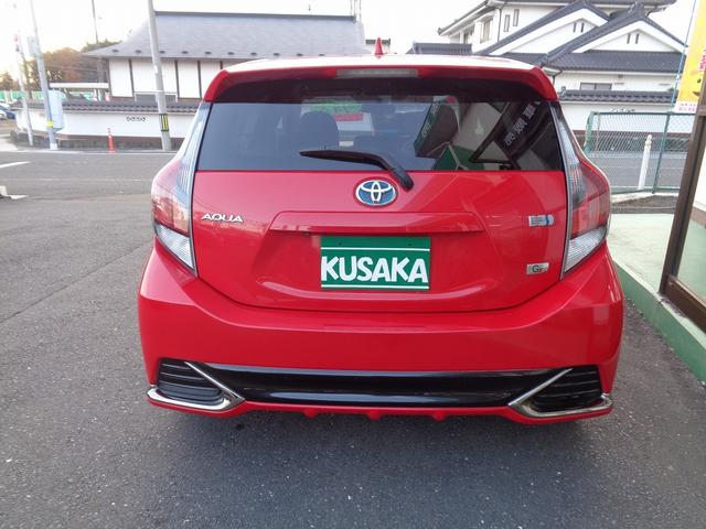 アクア G G’s 車検整備付 純正メモリーナビ地デジTV バックカメラスマートキ-Pスタート クルーズコントロール 横滑り防止 フルオ-トAC オ-トライト LEDライト ハ-フレザ-シ-ト 純正アルミ ETC(5枚目)