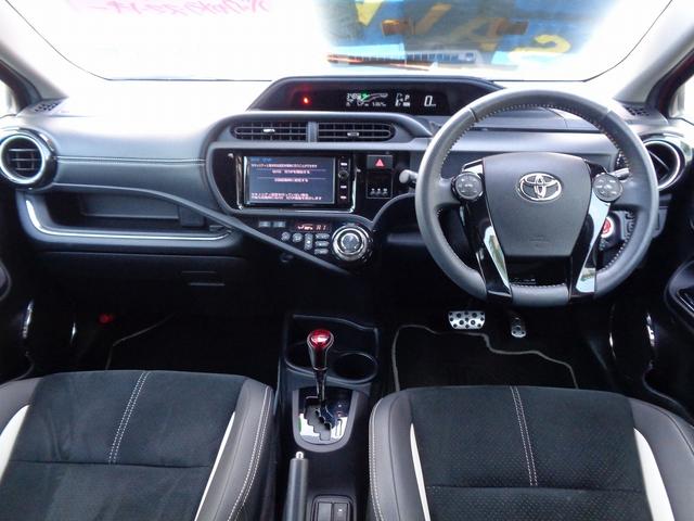 アクア G G’s 車検整備付 純正メモリーナビ地デジTV バックカメラスマートキ-Pスタート クルーズコントロール 横滑り防止 フルオ-トAC オ-トライト LEDライト ハ-フレザ-シ-ト 純正アルミ ETC(24枚目)