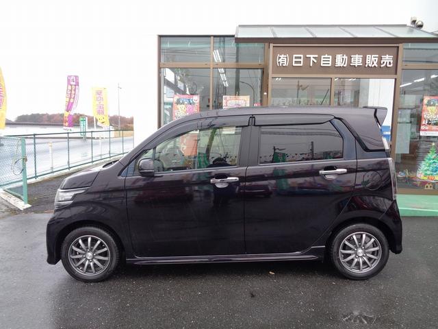 Ｎ－ＷＧＮカスタム Ｇ・Ａパッケージ　車検整備付　衝突軽減ブレーキ　純正メモリーナビ地デジＴＶ　バックカメラ　スマートキ－Ｐスタート　横滑り防止　クルーズコントロール　カ－テンエアバック　フルオ－トＡＣ　オ－トライト　ハ－フレザ－シ－ト（4枚目）