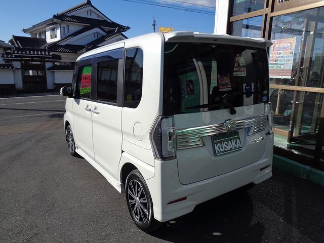 タント カスタムＸ　トップエディションＳＡＩＩＩ　車検整備付　両側電動ドア　衝突軽減ブレーキ　前後誤発進抑制　純正メモリーナビ地デジＴＶ　全周囲モニタ－　スマ－トキ－Ｐスタ－ト　ハ－フレザ－シ－ト　シ－トヒ－タ－　横滑り防止　ＬＥＤライト　純正アルミ（5枚目）