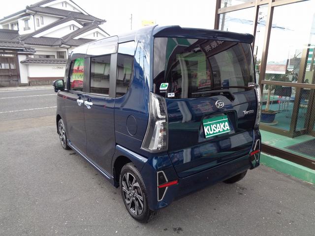 タント カスタムＸ　４ＷＤ　車検整備付　両側電動ドア　衝突軽減ブレーキ　前後誤発進抑制　純正メモリーナビ地デジＴＶ　バックカメラ　スマ－トキ－Ｐスタ－ト　横滑り防止　カ－テンエアＢ　シ－トヒ－タ－　ハ－フレザ－シ－ト（5枚目）