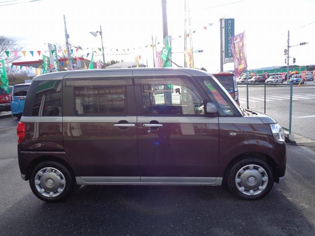 ムーヴキャンバス Ｘ　ＳＡＩＩ　車検整備付　衝突軽減ブレーキ　前後誤発進抑制　純正８インチメモリーナビ地デジＴＶ　ブル－トゥ－ス　ＣＤ　ＤＶＤ　全周囲モニタ－　スマ－トキ－Ｐスタ－ト　フルオ－トＡＣ　オ－トライト　ＥＴＣ（7枚目）