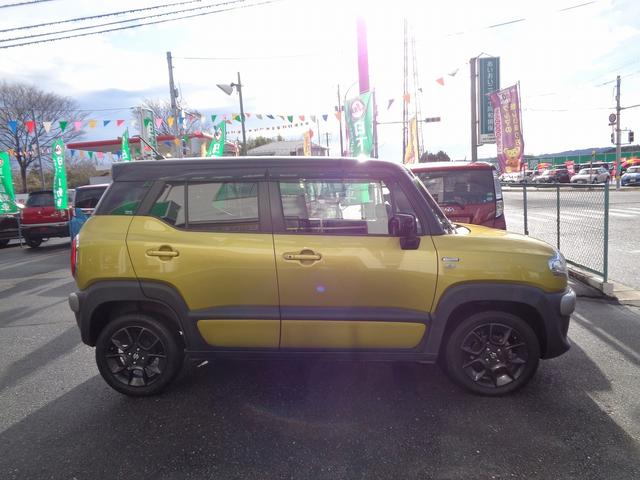 クロスビー ハイブリッドＭＸ　車検整備付　ＩＣ付ターボ　衝突軽減ブレーキ　メモリ－ナビＴＶ　バックカメラ　ブル－トゥ－ス　スマ－トキ－Ｐスタ－ト　カ－テンエアバック　　フルオ－トＡＣ　オ－トライト　オ－トハイビ－ム　純正アルミ（7枚目）