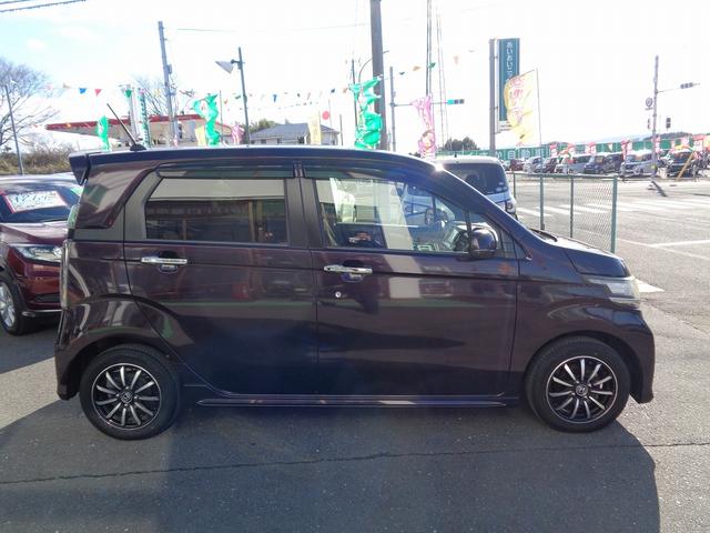 Ｎ－ＷＧＮカスタム Ｇ　ＳＳパッケージ　整備付　衝突軽減ブレーキ　純正メモリーナビ地デジＴＶ　バックカメラ　スマ－トキ－Ｐスタ－ト　フルオ－トＡＣ　クル－ズコントロ－ル　横滑防止　カ－テンエアバック　オ－トライト　ハ－フレザ－シ－ト　ＨＩＤ（7枚目）