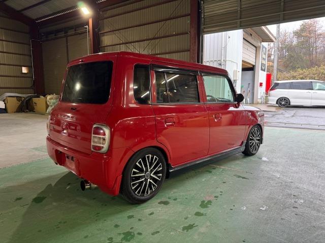 アルトラパン SS SS ターボ マニュアル ローダウン 社外マフラー 社外アルミ 社外ナビ TV バックカメラ Bluetoothオーディオ ETC(8枚目)