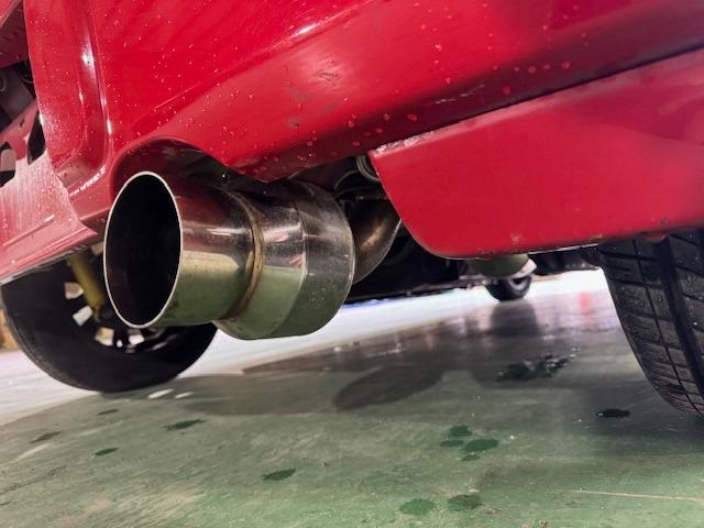 アルトラパン SS SS ターボ マニュアル ローダウン 社外マフラー 社外アルミ 社外ナビ TV バックカメラ Bluetoothオーディオ ETC(22枚目)