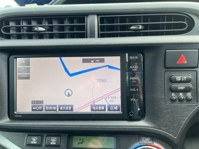 アクア Ｓ　Ｓ　ＣＶＴ　アイドリングストップ　キーレスエントリー　ナビ　ＥＴＣ　バックカメラ　ＡＢＳ　ハイブリッド　オートエアコン（38枚目）