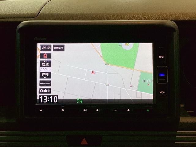 Ｎ－ＶＡＮ＋スタイル ファン・ホンダセンシング　光触媒抗菌消臭施工済　エンジンスターター　ナビ　ＥＴＣ　ＣＭＢＳ　ＬＥＤヘットランプ　Ｂカメ　横滑り防止　ＰＳ　ＰＷ　ＥＣＯＮ　４ＷＤ車　クルコン　Ｗエアバック　盗難防止　キーフリー　両側スライドドア（6枚目）