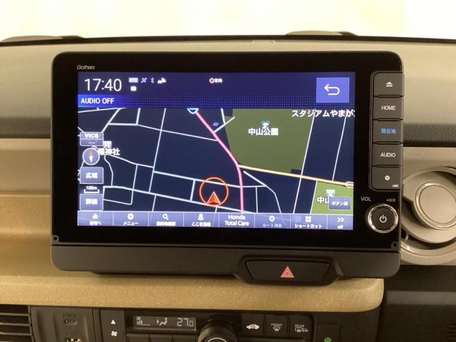 N-BOX ベースグレード 中古スタッドレスタイヤ、純正メモリーナビ、ドライブレコーダー前後装着+ETC付 当社デモカー エアバック 横滑り防止 Dレコ 4WD車 Rカメ 前後ソナー LEDライト サイドカーテンエアバック(9枚目)