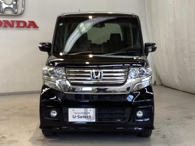 Ｎ－ＢＯＸカスタム Ｇ・Ｌパッケージ　光触媒抗菌消臭施工済　ＡＭ／ＦＭチューナー　ＵＳＢ接続　プッシュスタートスマートキー　フルオートエアコン　キーフリー　ＥＳＣ　ベンチシ－ト　パワーウィンドウ　ＥＣＯＮ　パワーステアリング　ＡＢＳ（2枚目）