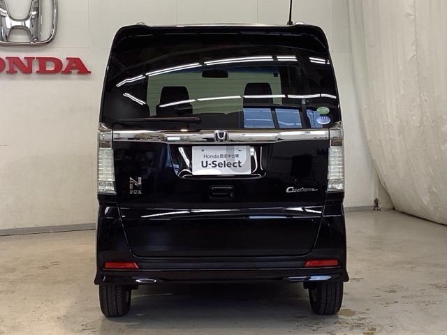 Ｎ－ＢＯＸカスタム Ｇ・Ｌパッケージ　光触媒抗菌消臭施工済　ＡＭ／ＦＭチューナー　ＵＳＢ接続　プッシュスタートスマートキー　フルオートエアコン　キーフリー　ＥＳＣ　ベンチシ－ト　パワーウィンドウ　ＥＣＯＮ　パワーステアリング　ＡＢＳ（4枚目）