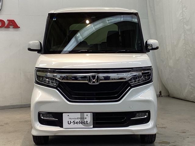 Ｎ－ＢＯＸカスタム Ｇ・Ｌホンダセンシング　光触媒抗菌消臭施工済　ナビ　シートヒーター　ＥＴＣ　エアコン　衝突被害軽減装置　シ－トヒ－タ－　ＶＳＡ　パワーウィンドウ　エアバック　ベンチシート　４ＷＤ車　キーフリー　地デジ　サイドエアバック（2枚目）