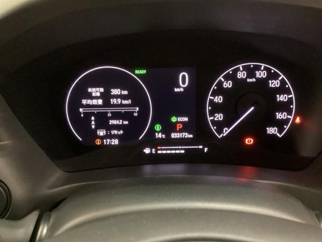 ヴェゼル e:HEVX 光触媒抗菌消臭施工済 ドラレコ前後 障害物センサー ナビ シートヒーター ETC ソナー Rカメラ クルコン エアコン シ-トヒ-タ- スマキー VSA LEDライト DVD エアバッグ ABS(12枚目)