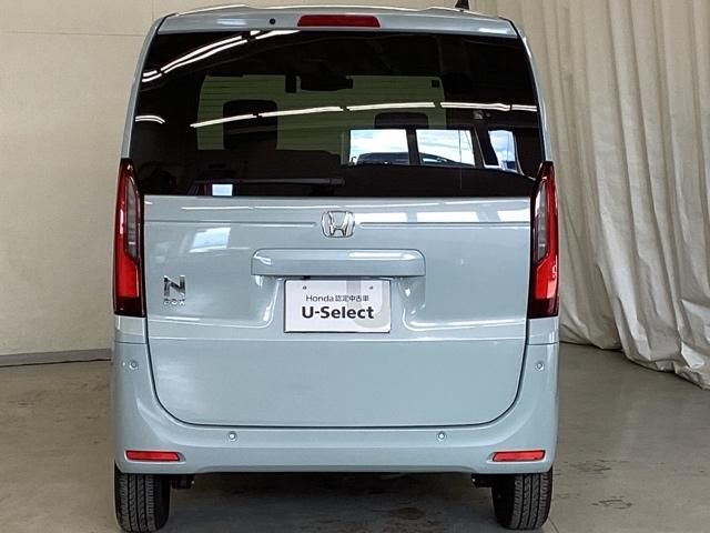 N-BOX ファッションスタイル 中古スタッドレスタイヤ、純正メモリーナビ、ドライブレコーダー前後装着+ETC付 当社デモカー USB ドラレコ ベンチシート エアバッグ リアカメラ ESC クルコン 4WD スマートキー ナビTV(6枚目)