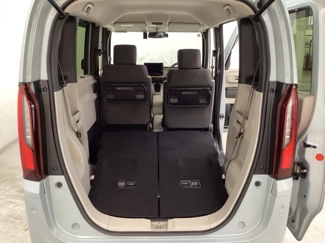 N-BOX ファッションスタイル 中古スタッドレスタイヤ、純正メモリーナビ、ドライブレコーダー前後装着+ETC付 当社デモカー USB ドラレコ ベンチシート エアバッグ リアカメラ ESC クルコン 4WD スマートキー ナビTV(28枚目)