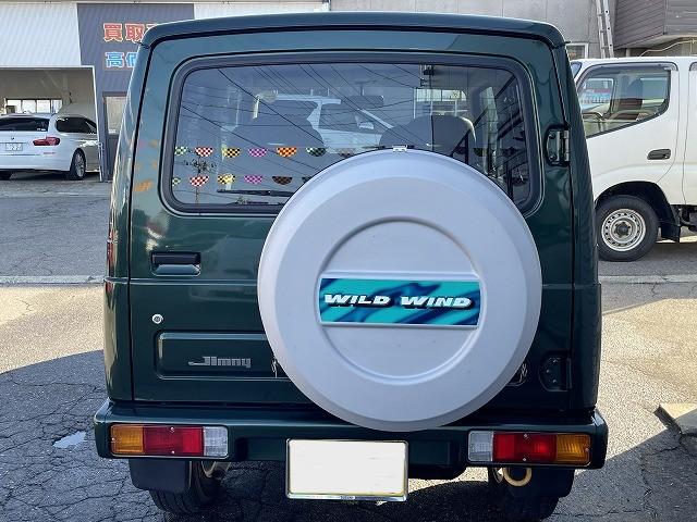 ジムニー ワイルドウインド　運転席エアバッグ　ＡＢＳ　４ＷＤ　パワステ　エアコン・クーラー　純正ＡＷ　フロントフォグランプ（5枚目）