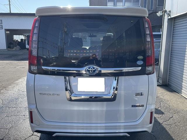 エスクァイア ハイブリッドＧｉ　社外ナビ・Ｂカメラ　フリップダウンモニター　社外ＡＷ　両側パワースライドドア　シートヒーター　ＥＴＣ　モデリスタエアロ　全方位センサー（5枚目）