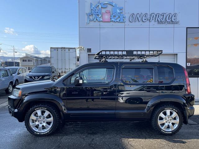 クロスロード ＨＤＤナビエディション　社外ナビ・Ｂカメラ　ルーフキャリア　ＭＴタイヤ　４ＷＤ　７人乗り　純正ＡＷ　ＡＢＳ　横滑り防止装置　盗難防止装置（7枚目）