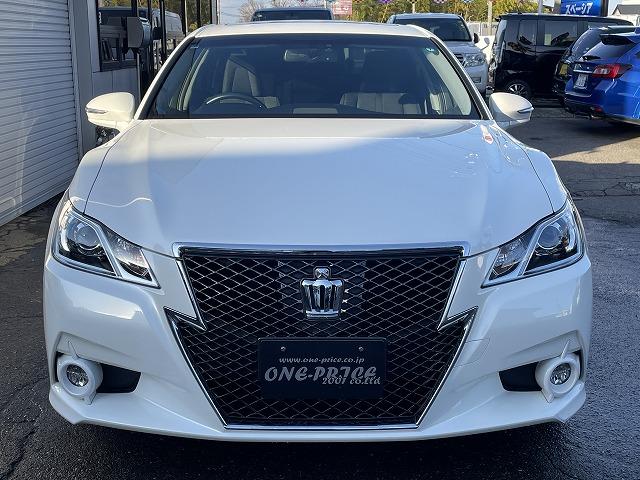 クラウン アスリートＳ　純正ナビ・ＴＶ・Ｂカメラ　パワーシート　ＥＴＣ　純正ＡＷ　サンルーフ　クルーズコントロール　ＡＢＳ　スマートキー　ＭＴモード付（2枚目）