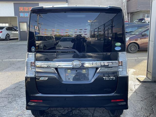 タント カスタムＸ　トップエディションＳＡ　純正ナビ・ＴＶ・Ｂカメラ　左側パワースライドドア　フリップダウンモニター　プッシュスタート　スマートキー　シートヒーター　４ＷＤ　アイドリングストップ　レーンキープアシスト（5枚目）