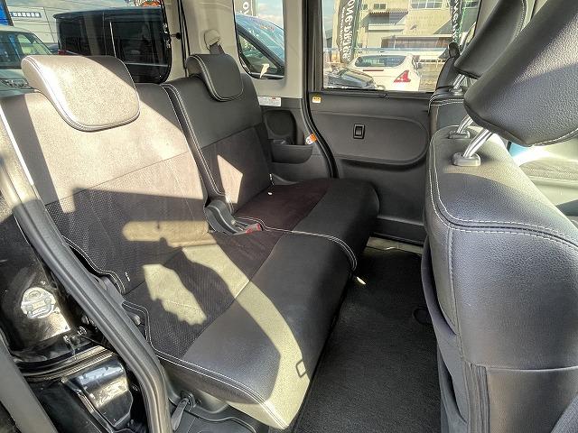 タント カスタムＸ　トップエディションＳＡ　純正ナビ・ＴＶ・Ｂカメラ　左側パワースライドドア　フリップダウンモニター　プッシュスタート　スマートキー　シートヒーター　４ＷＤ　アイドリングストップ　レーンキープアシスト（17枚目）