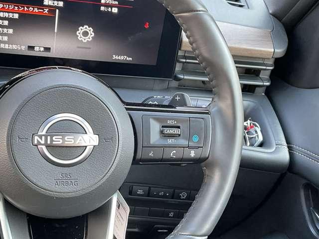 プロパイロットは高速走行時にハンドル操作、アクセル、ブレーキ操作を補助してくれる装置です☆(高速道路や自動車専用道路での使用をお願いいたします)