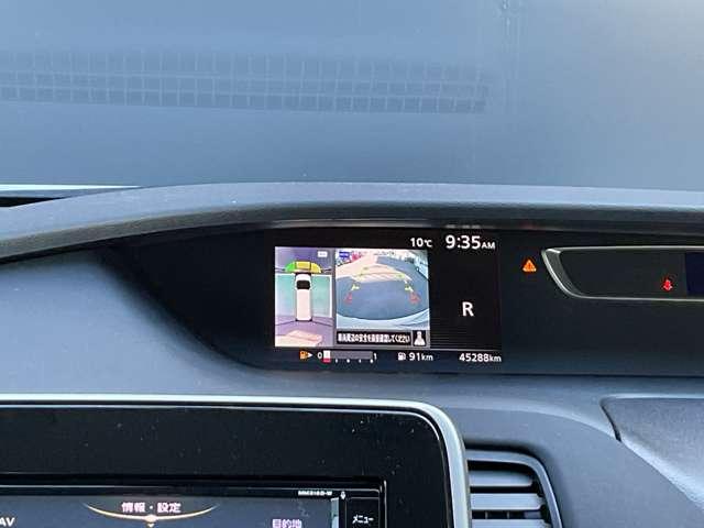 アラウンドビューモニターはこちらに映ります☆