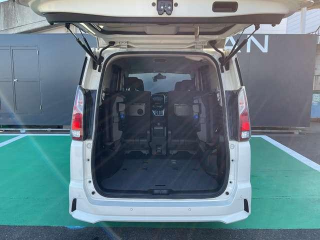 日産セレナは、シートアレンジも豊富！乗車人数や荷物に合わせて様々なシーンに対応！