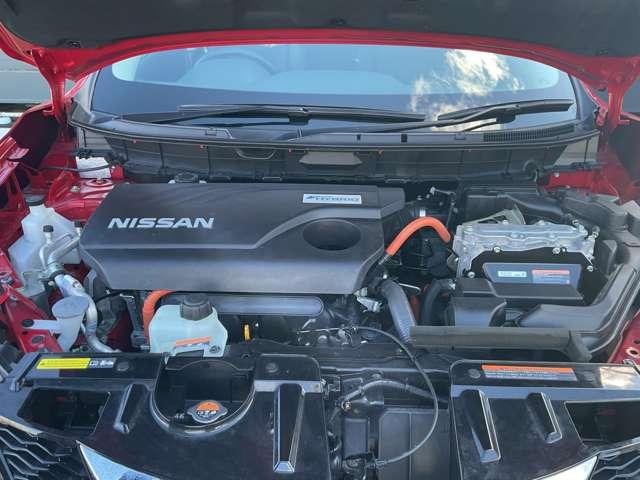 エクストレイル ２．０　２０Ｘ　ハイブリッド　エマージェンシーブレーキパッケージ　７インチ純正ナビ　シートヒーター　ＵＳＢ（9枚目）