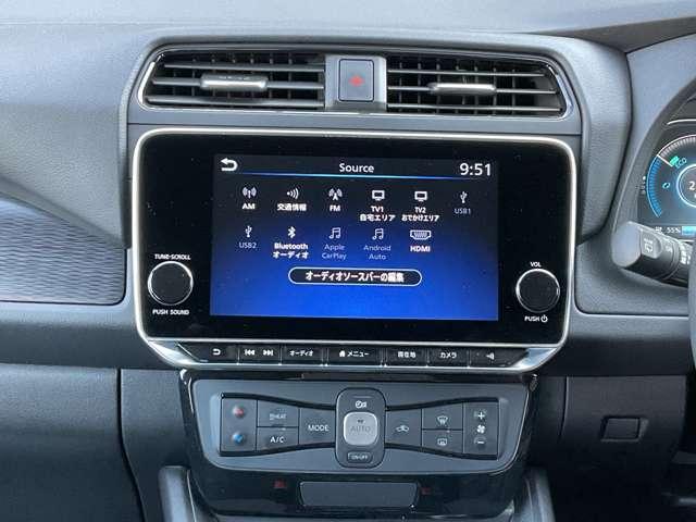 リーフ ｅ＋　Ｘ　９インチ純正ナビ　プロパイ　ＥＴＣ（2枚目）