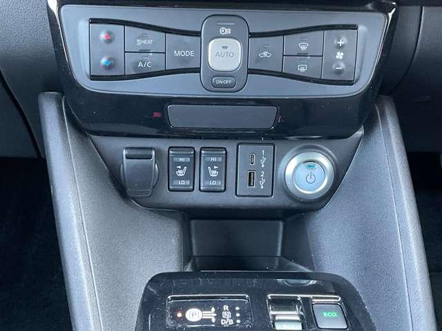 リーフ ｅ＋　Ｘ　９インチ純正ナビ　プロパイ　ＥＴＣ（5枚目）