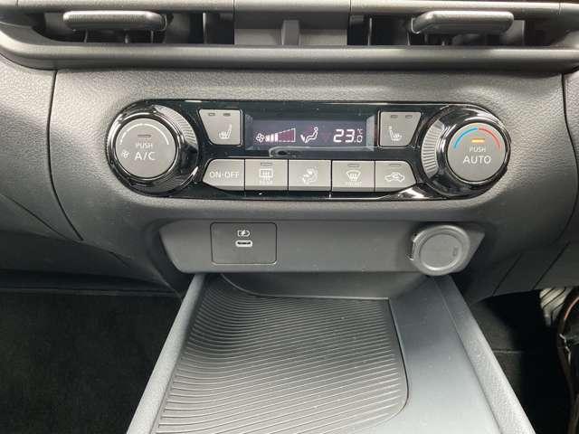 ノート 1.2 X 9インチ純正ナビ シートヒーター USB(4枚目)