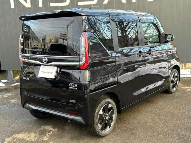 ルークス 660 ハイウェイスターX 4WD 日産純正ナビ/アラビューM(9枚目)