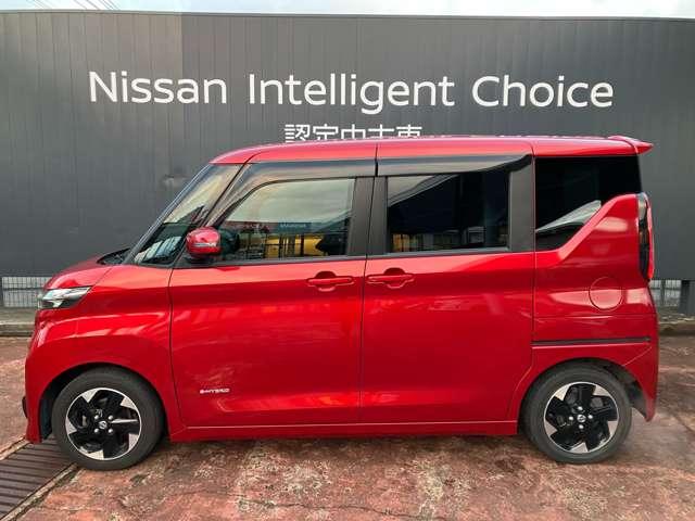 ルークス ６６０　ハイウェイスターＸ　社外ナビ付ワンオーナー車（5枚目）