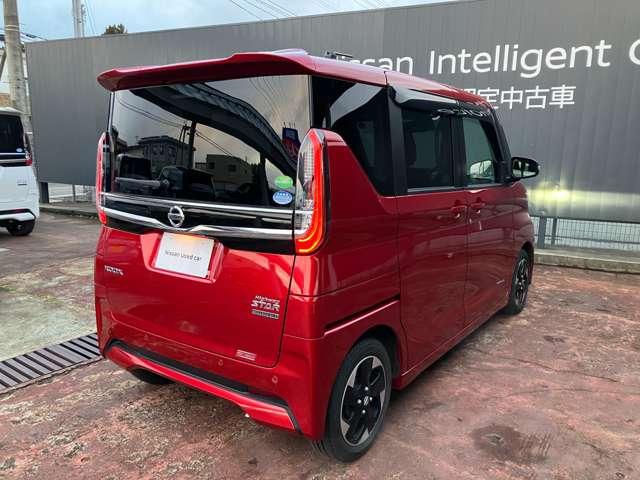ルークス ６６０　ハイウェイスターＸ　社外ナビ付ワンオーナー車（8枚目）