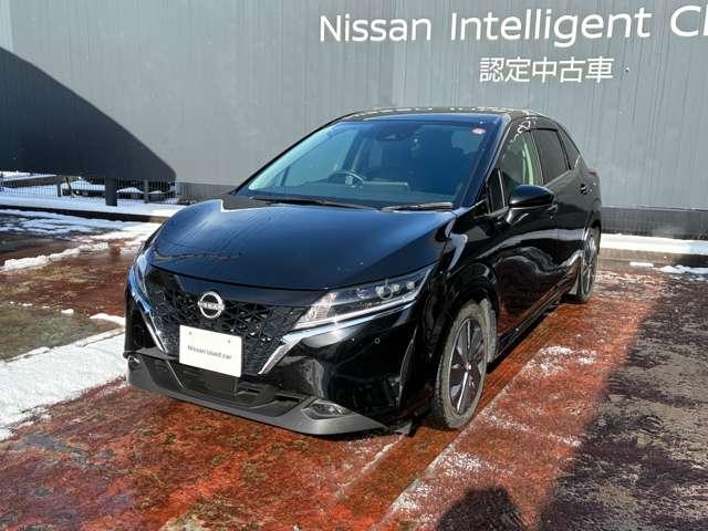 ノート １．２　Ｘ　ＦＯＵＲ　４ＷＤ　９インチナビ　ＥＴＣ２．０　ドラレコ　新品夏タイヤ（3枚目）