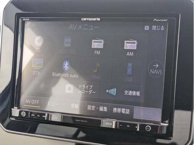 ハイブリッドＭＺ　４ＷＤ　衝突被害軽減ブレーキ　レーンキープ　クルーズコントロール　パドルシフト　８インチナビ　ＴＶ　Ｂｌｕｅｔｏｏｔｈ　バックモニター　純正ＯＰエンジンスターター　両席シートヒーター　前後ドラレコ(11枚目)