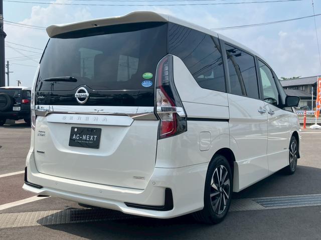 セレナ ハイウェイスターＶ　純正１０インチナビ　フリップダウンモニター　フルセグ　Ｂｌｕｅｔｏｏｔｈ　アラウンドビューモニター　アダプティブクルーズコントロール　衝突軽減ブレーキ　レーンキープ　障害物センサー　両側電動スライド（25枚目）