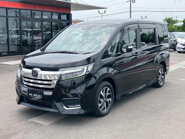 ステップワゴンスパーダ スパーダ　ホンダセンシング　純正９インチインターナビ　フリップダウンモニター　フルセグＴＶ　ＢＴ　両側電動スライド　アダプティブクルーズコントロール　衝突軽減ブレーキ　レーンキープ　ＬＥＤヘッドライト　オートライト　スペアキー（33枚目）