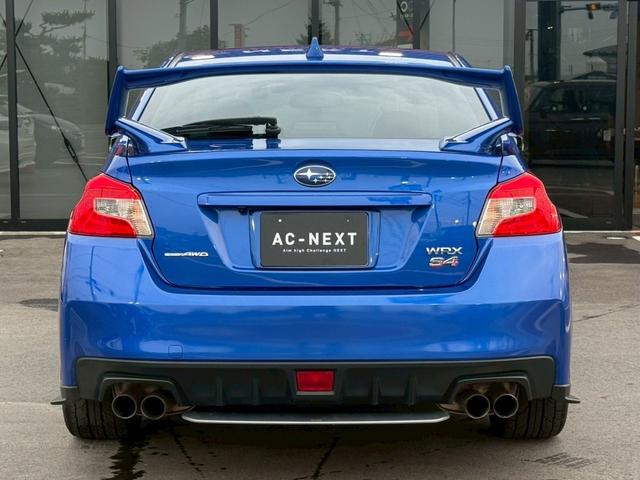 ＷＲＸ Ｓ４ ２．０ＧＴ－Ｓアイサイト　ＳＴＩフルエアロ　Ｄ２ブレーキシステム６ｐｏｄキャリパー　ドリルドローター　大型リアスポイラー　ビルシュタイン製ダンパー　ＲＡＹＳ製１８インチＡＷ　ＳＩ－ドライブ　アルカンターラシート　パワーシート（6枚目）
