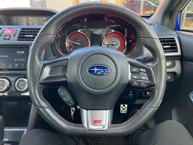 ＷＲＸ Ｓ４ ２．０ＧＴ－Ｓアイサイト　ＳＴＩフルエアロ　Ｄ２ブレーキシステム６ｐｏｄキャリパー　ドリルドローター　大型リアスポイラー　ビルシュタイン製ダンパー　ＲＡＹＳ製１８インチＡＷ　ＳＩ－ドライブ　アルカンターラシート　パワーシート（13枚目）