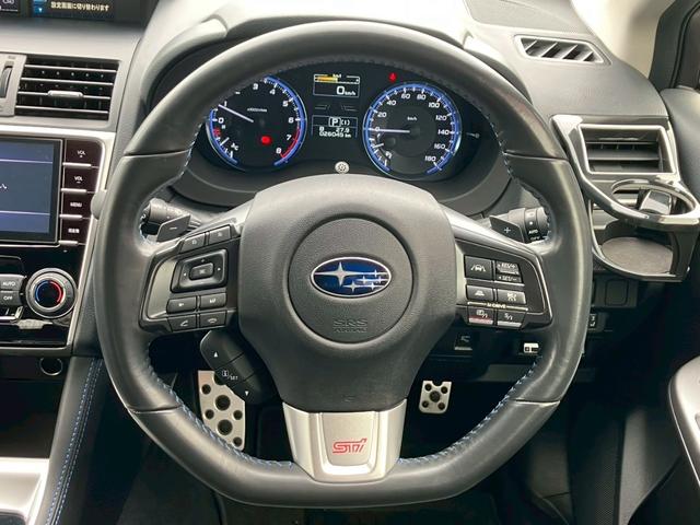 レヴォーグ ２．０ＧＴ－Ｓアイサイト　４ＷＤ　ＳＴＩエアロ　サスペンション　ＯＰサンルーフ　シートメモリー　シートヒーター　黒革シート　リアビークルディクション　純正ナビ　サイド　バックカメラ　ハイビームアシスト　電動パーキングブレーキ（9枚目）