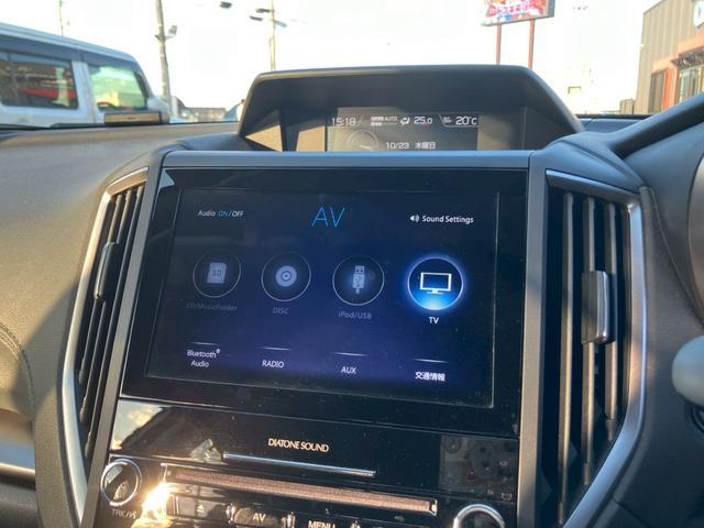 インプレッサスポーツ １．６ｉ－Ｓアイサイト　純正ナビ　アイサイト　サイドカメラ　フォグ　オートクルーズコントロール　バックカメラ　フルセグＴＶ　ＣＤ　Ｂｌｕｅｔｏｏｔｈ　パワーシート　オートライト　パドルシフト　レーンキープ　横滑り防止（12枚目）