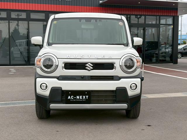 ハスラー ハイブリッドＸターボ　純正９インチナビ　Ｂｌｕｅｔｏｏｔｈ　アップルカープレイ　フルセグＴＶ　ＣＤ　ＤＶＤ　ＬＥＤヘッドランプ　ＬＥＤフォグランプ　純正１５インチアルミ　前席シートヒーター　全方位カメラ　ＥＴＣ２．０（4枚目）