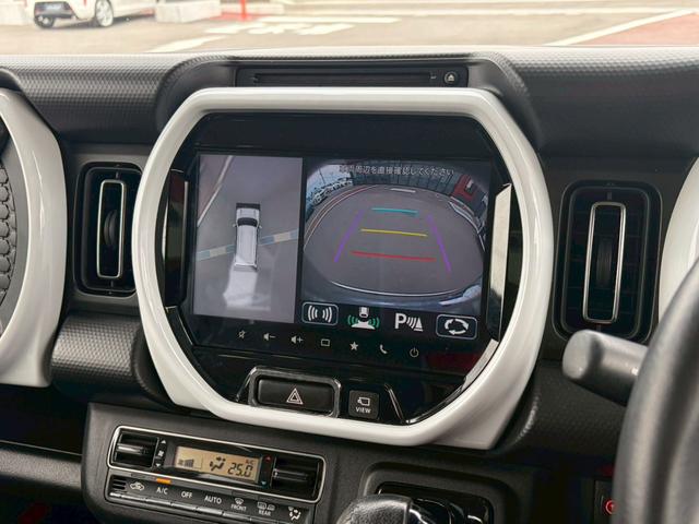 ハスラー ハイブリッドＸターボ　純正９インチナビ　Ｂｌｕｅｔｏｏｔｈ　アップルカープレイ　フルセグＴＶ　ＣＤ　ＤＶＤ　ＬＥＤヘッドランプ　ＬＥＤフォグランプ　純正１５インチアルミ　前席シートヒーター　全方位カメラ　ＥＴＣ２．０（12枚目）