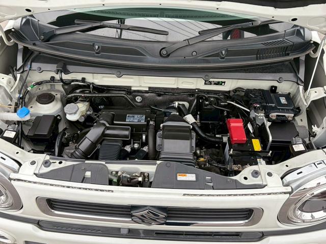 ハスラー ハイブリッドＸターボ　純正９インチナビ　Ｂｌｕｅｔｏｏｔｈ　アップルカープレイ　フルセグＴＶ　ＣＤ　ＤＶＤ　ＬＥＤヘッドランプ　ＬＥＤフォグランプ　純正１５インチアルミ　前席シートヒーター　全方位カメラ　ＥＴＣ２．０（26枚目）