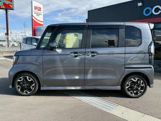 N-BOXカスタム G・Lターボホンダセンシング 純正8インチナビ シートヒーター 両側電動スライドドア バックモニター ACC Bluethooth DVD USB ドライブレコーダー ETC LEDヘッドライト フォグランプ レーンキープアシスト(5枚目)