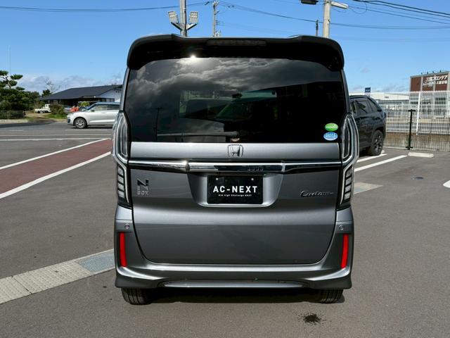 N-BOXカスタム G・Lターボホンダセンシング 純正8インチナビ シートヒーター 両側電動スライドドア バックモニター ACC Bluethooth DVD USB ドライブレコーダー ETC LEDヘッドライト フォグランプ レーンキープアシスト(6枚目)
