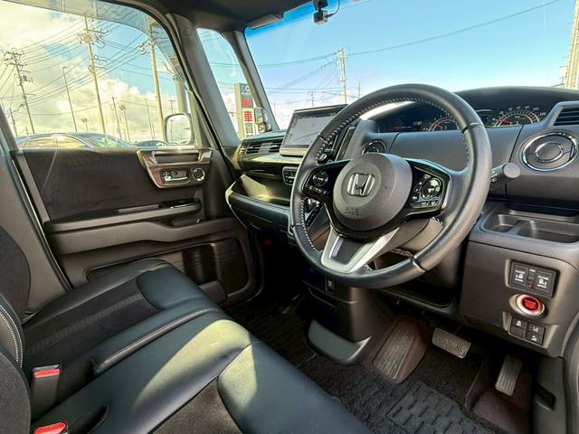 N-BOXカスタム G・Lターボホンダセンシング 純正8インチナビ シートヒーター 両側電動スライドドア バックモニター ACC Bluethooth DVD USB ドライブレコーダー ETC LEDヘッドライト フォグランプ レーンキープアシスト(23枚目)